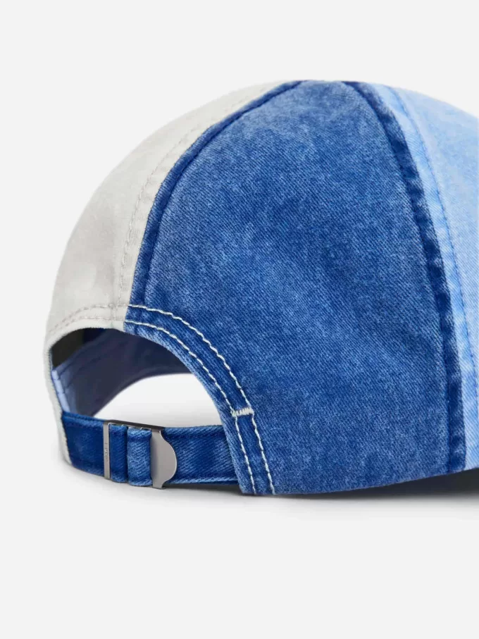 Twill-Kappe in Colourblock-Optik Twill-Kappe in Colourblock-Optik