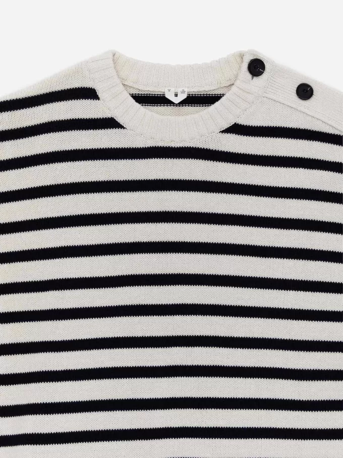 Übergroßer Baumwollpullover Übergroßer Baumwollpullover