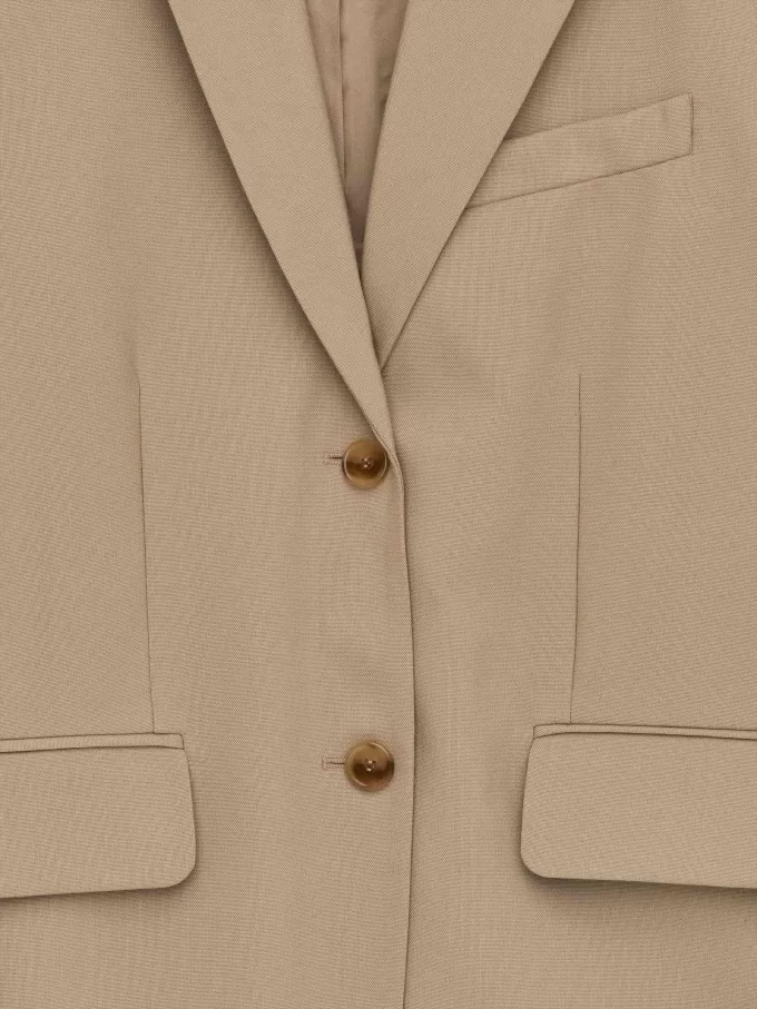 Übergroßer Wollblazer Übergroßer Wollblazer