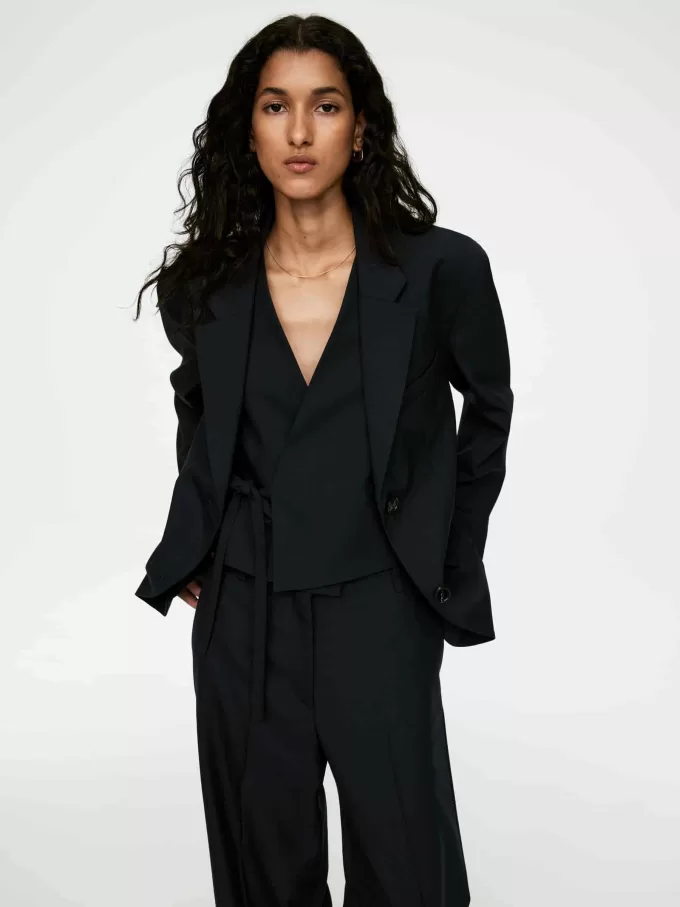 Übergroßer Wollblazer Übergroßer Wollblazer