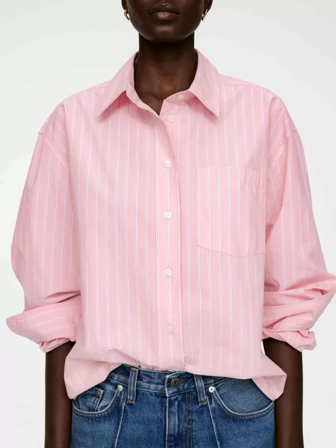 Übergroßes Baumwollhemd Übergroßes Baumwollhemd