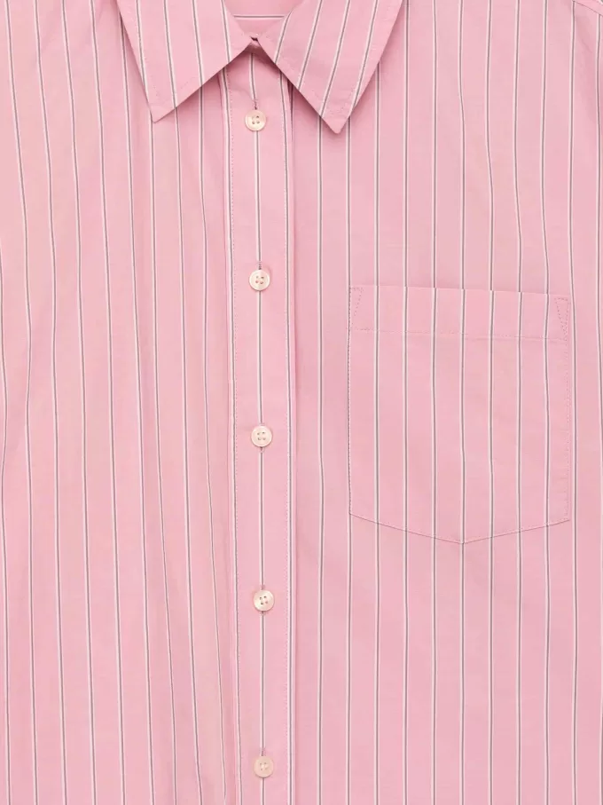 Übergroßes Baumwollhemd Übergroßes Baumwollhemd