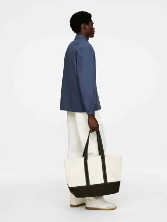 Überhemd aus Baumwolle/Leinen Überhemd aus Baumwolle/Leinen