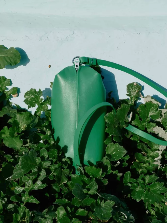 Umhängetasche aus Leder