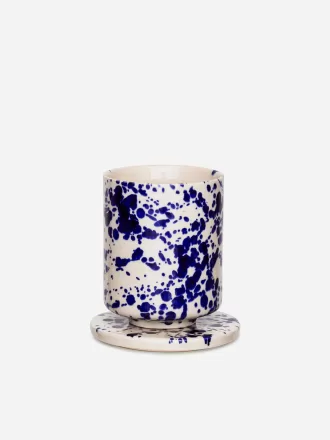 Untersetzer aus Steingut, 2er-Set