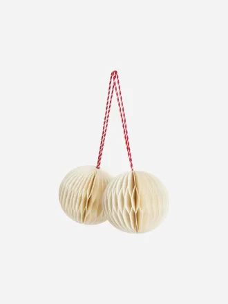 Wabenornamente im 2er-Set