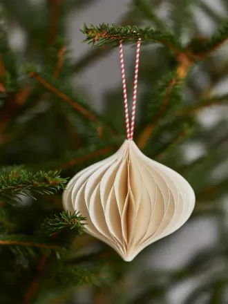 Wabenornamente im 2er-Set