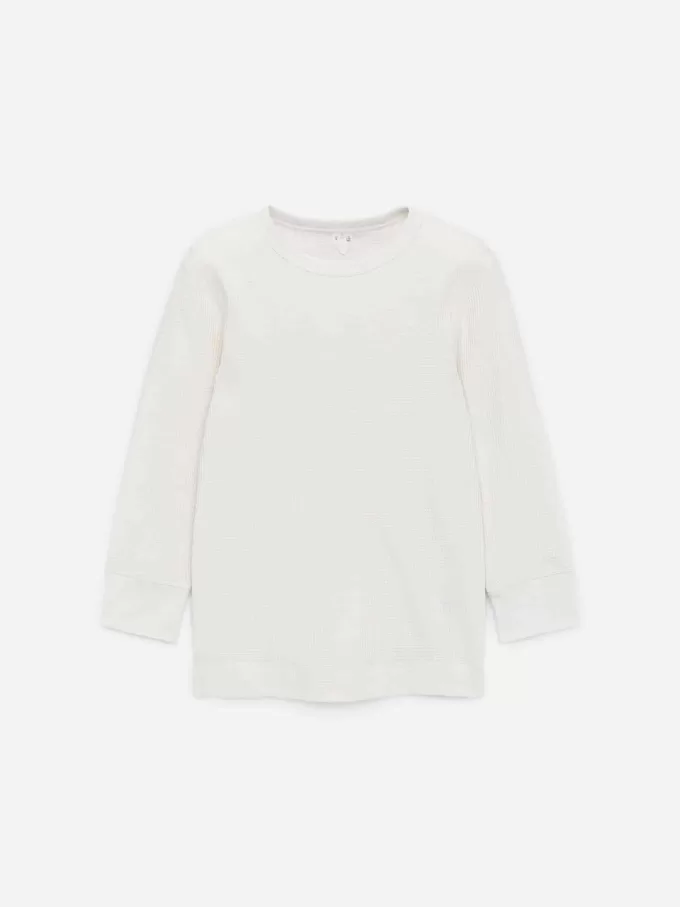 Waffel-Jersey-Oberteil Waffel-Jersey-Oberteil