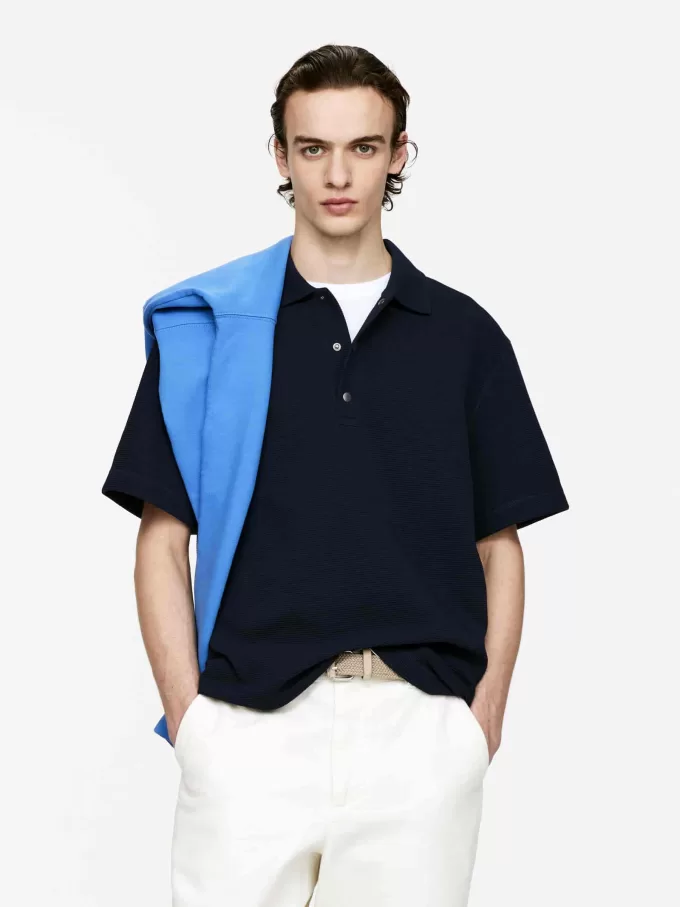 Waffel-Poloshirt Waffel-Poloshirt