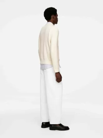 Waffelstrickpullover