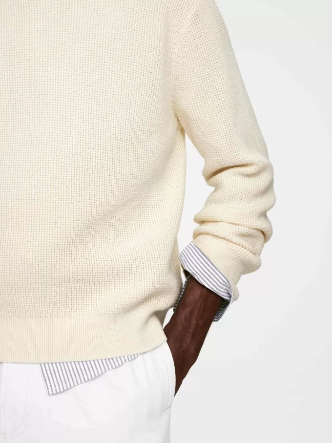 Waffelstrickpullover Waffelstrickpullover