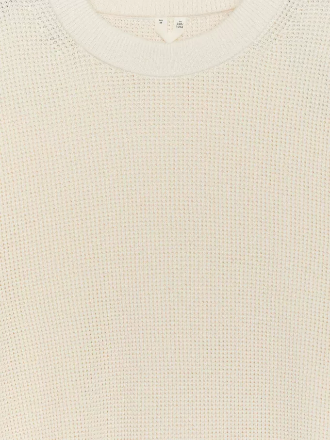 Waffelstrickpullover Waffelstrickpullover