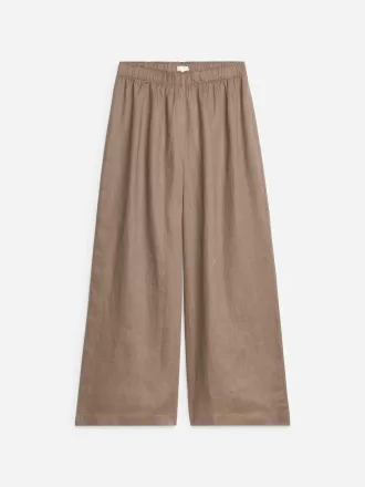 Weite Leinenhose
