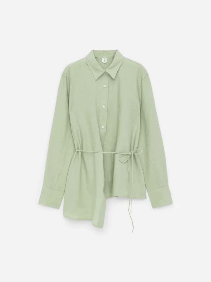 Wickelhemd aus Leinen