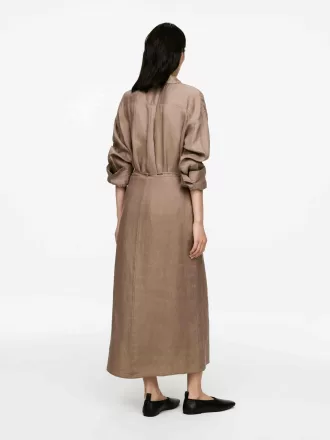 Wickelrock aus Leinen