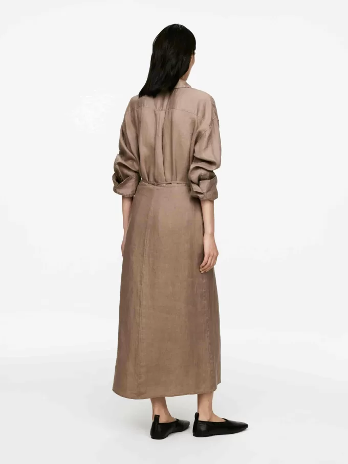 Wickelrock aus Leinen Wickelrock aus Leinen