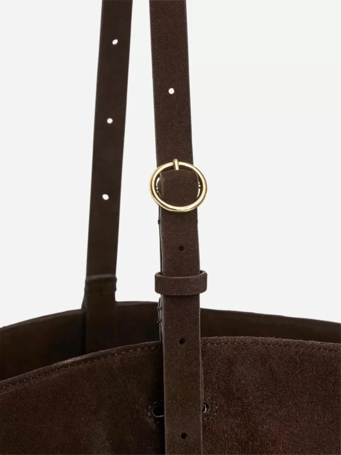 Wildleder-Einkaufstasche Wildleder-Einkaufstasche