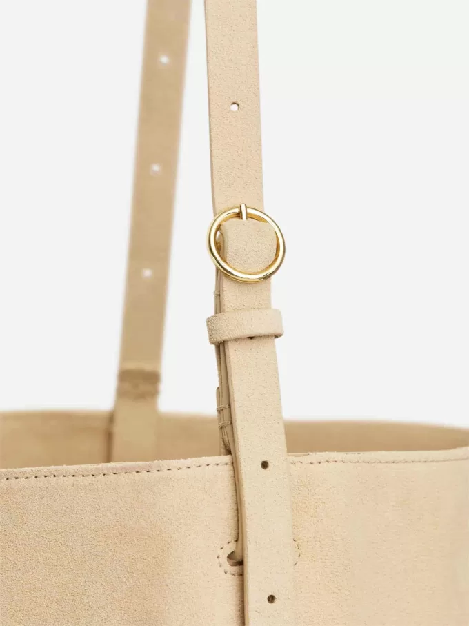 Wildleder-Einkaufstasche Wildleder-Einkaufstasche