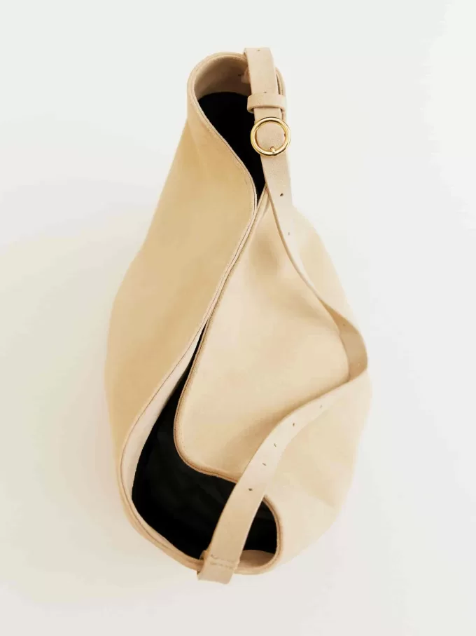 Wildleder-Einkaufstasche Wildleder-Einkaufstasche