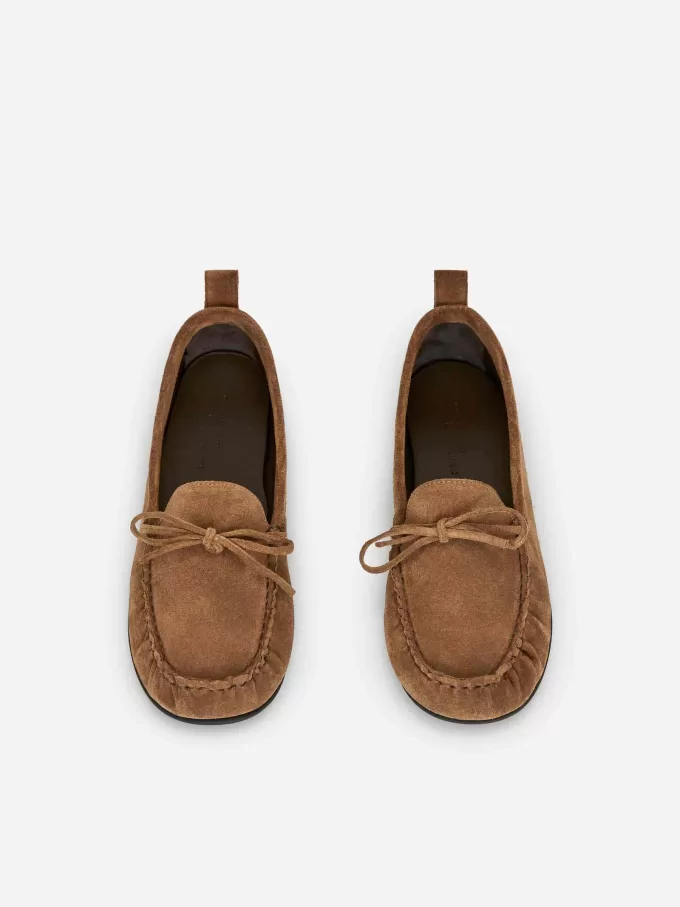 Wildleder-Mokassin-Loafer Wildleder-Mokassin-Loafer