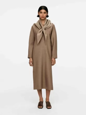 Wildledersandalen mit mittelhohem Absatz