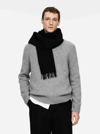 Wollschal Schwarz 1260190004058 1 330x440 - Wollschal